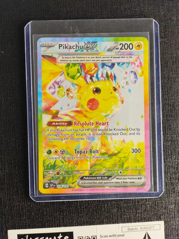 Pokemon Pikachu ex 238/191 SIR (English)