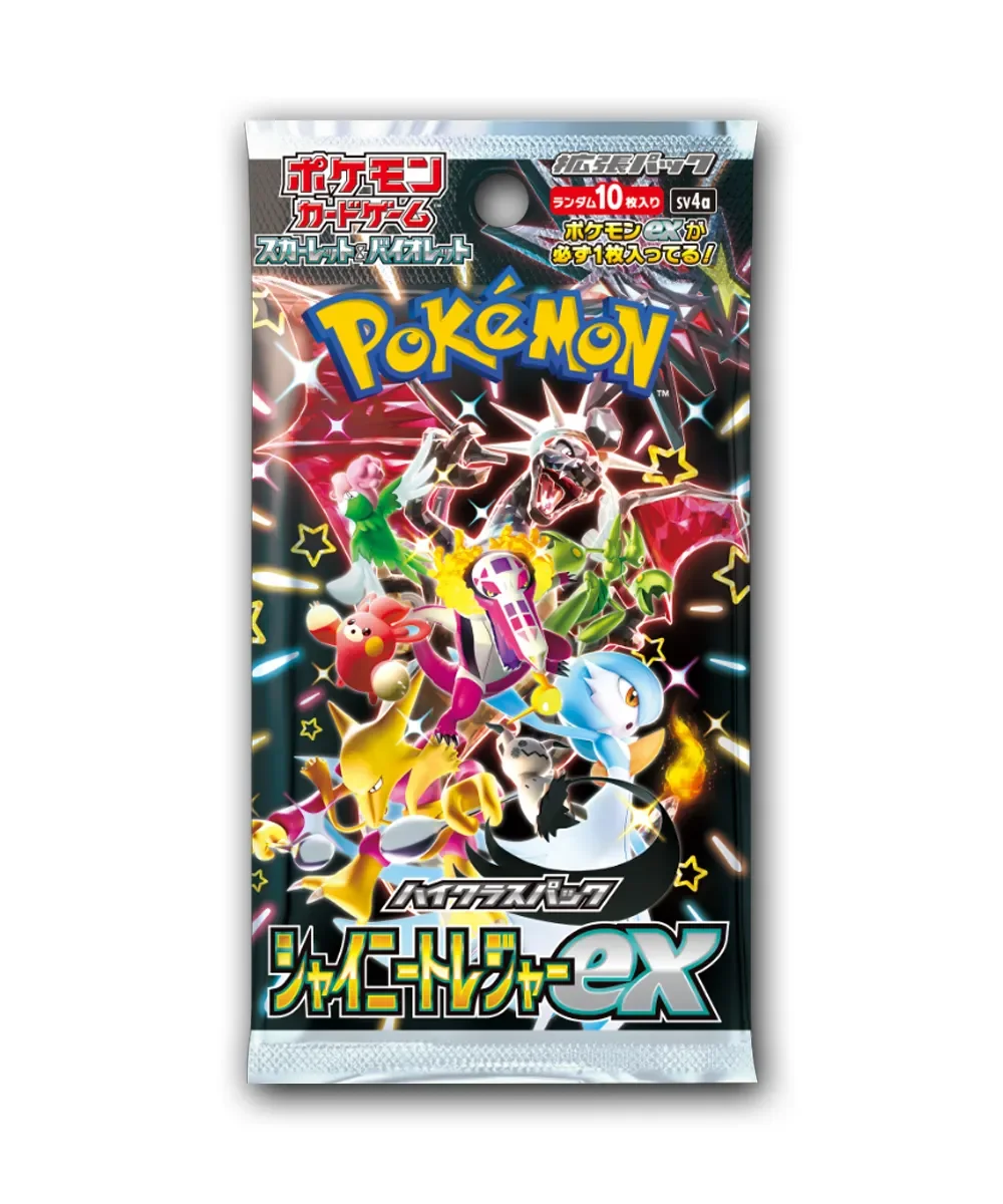 Pokemon Shiny Treasure Ex Booster Pack (Japanese)