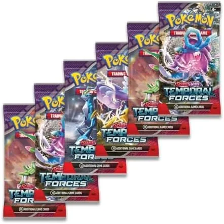 Pokemon TCG: Scarlet and Violet: Temporal Forces: Booster Bundle