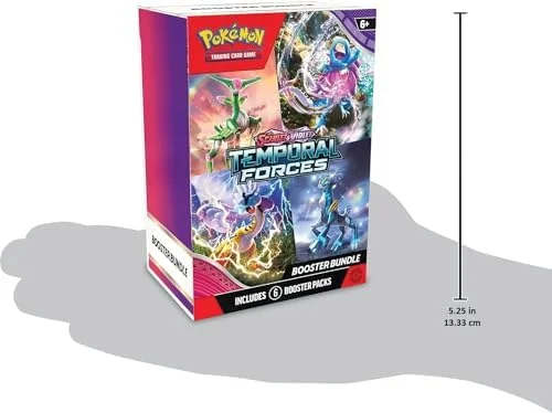 Pokemon TCG: Scarlet and Violet: Temporal Forces: Booster Bundle