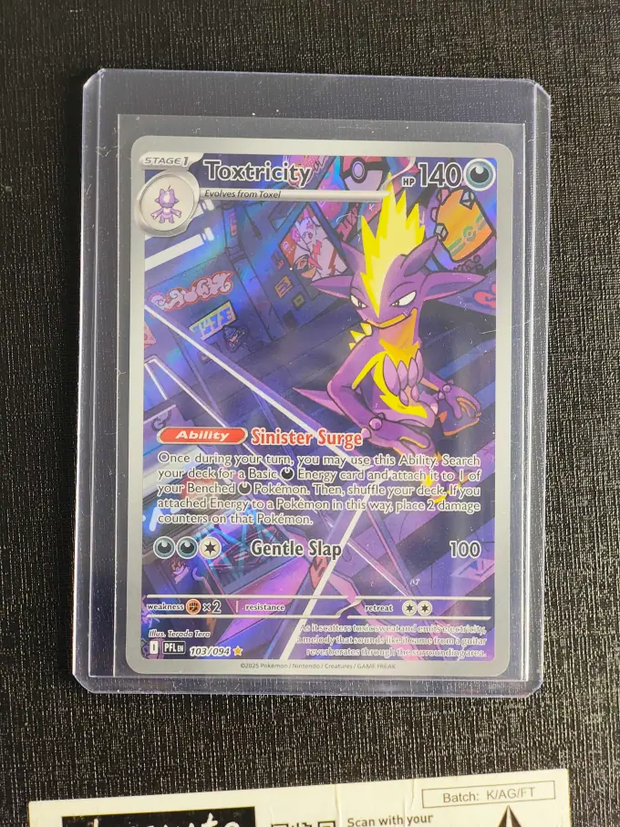 Pokemon Toxtricity 103/094 (English)