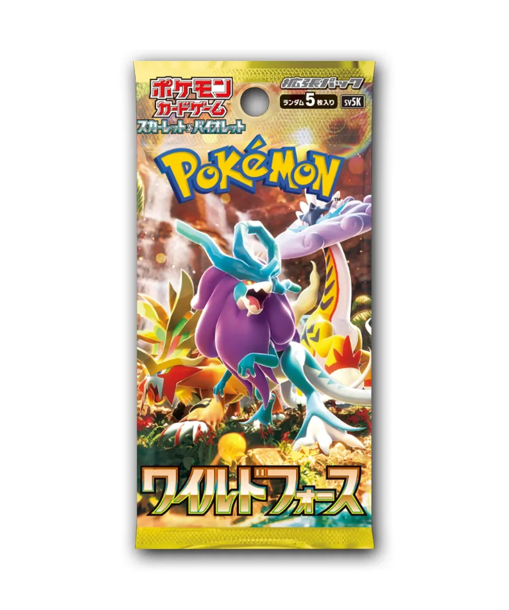 Pokemon Wild Force Booster Pack (Japanese)