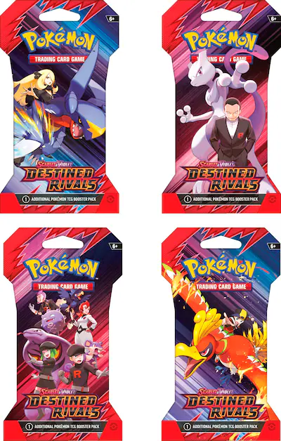 Pokemon Destined Rivals Sleeved Booster Pack