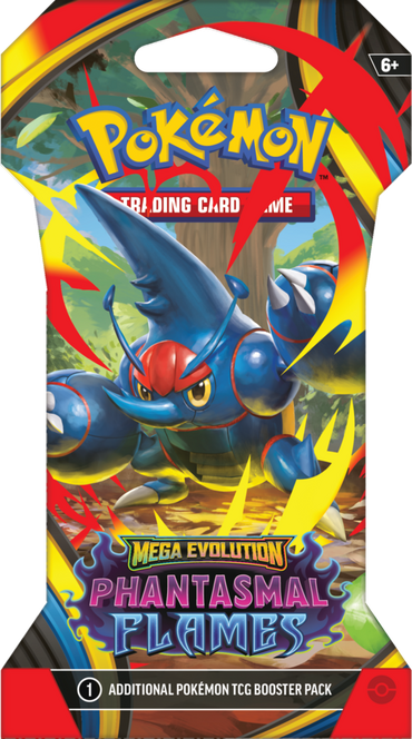 Pokemon Phantasmal Flames Sleeved Booster Pack